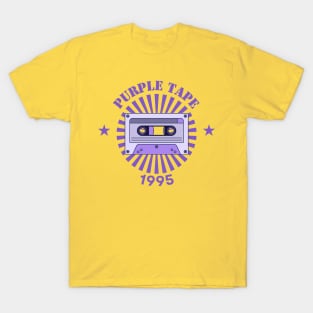 vintage purple tape 1995 T-Shirt